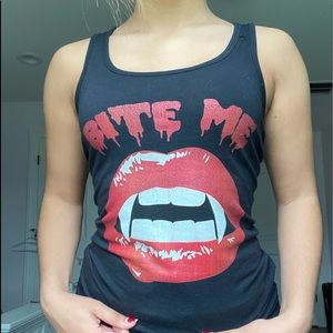 “Bite me” tank